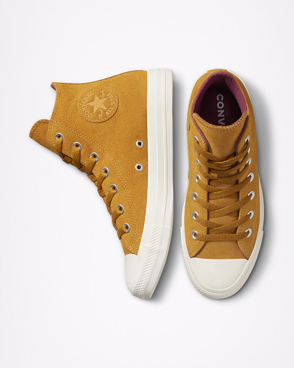 Women's Converse Chuck Taylor All Star High Top Sneakers Yellow | Australia-85624