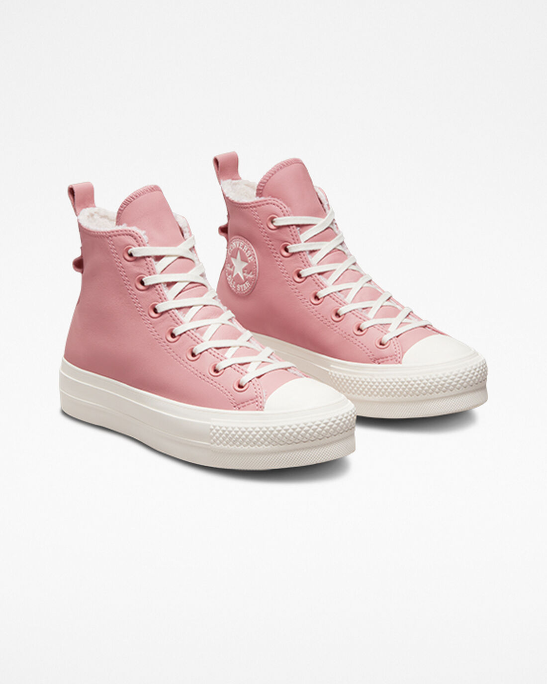 Women's Converse Chuck Taylor All Star Lift High Top Sneakers Pink | Australia-01537