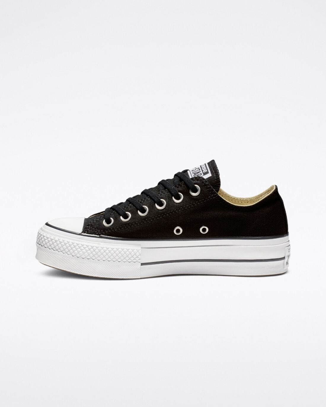 Women's Converse Chuck Taylor All Star Lift Sneakers Black/White | Australia-06489