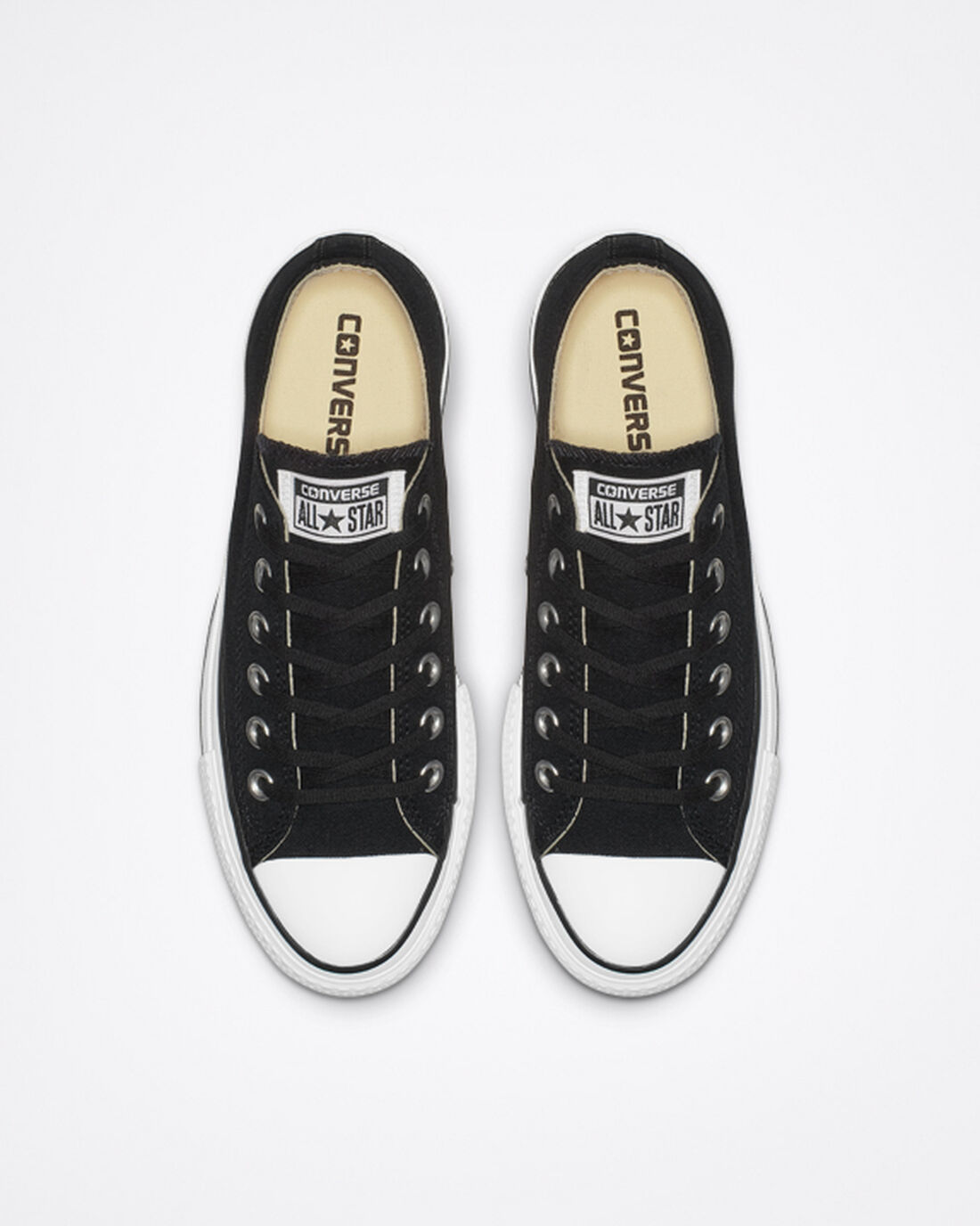 Women's Converse Chuck Taylor All Star Lift Sneakers Black/White | Australia-06489