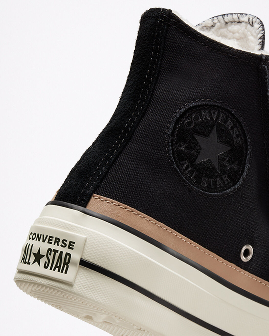 Women's Converse Chuck Taylor All Star Lift High Top Sneakers Black/Brown | Australia-08129