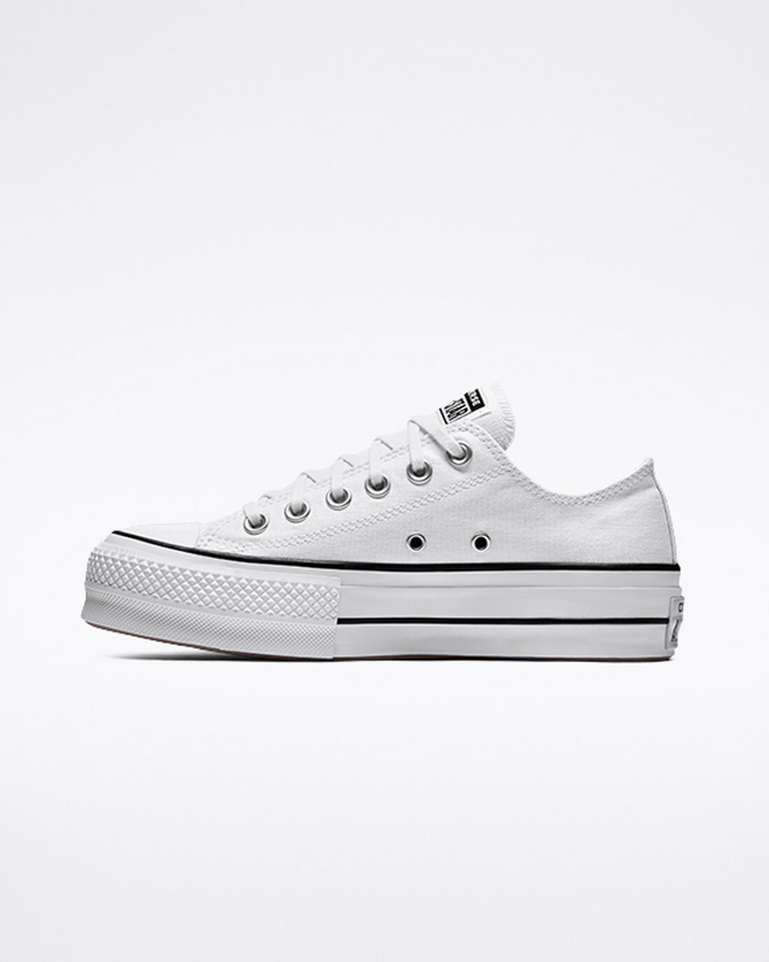 Women's Converse Chuck Taylor All Star Lift Sneakers White/Black/White | Australia-20571