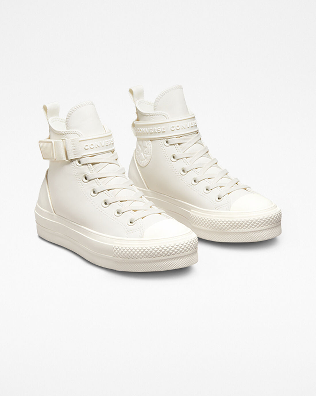 Women's Converse Chuck Taylor All Star Lift High Top Sneakers White | Australia-34580