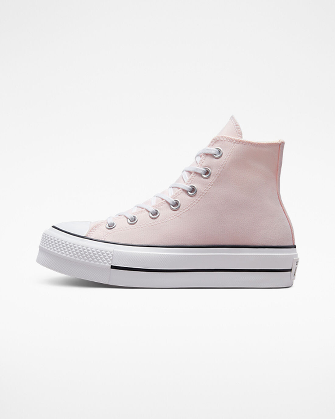 Women's Converse Chuck Taylor All Star Lift High Top Sneakers Pink/White/Black | Australia-36149