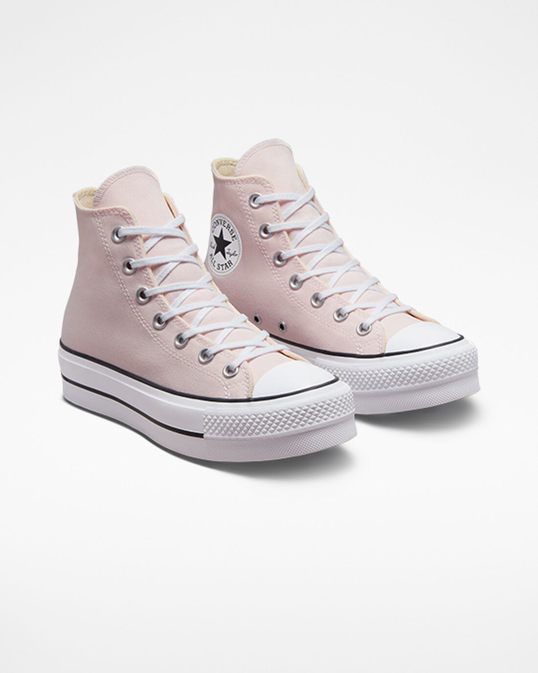 Women's Converse Chuck Taylor All Star Lift High Top Sneakers Pink/White/Black | Australia-36149