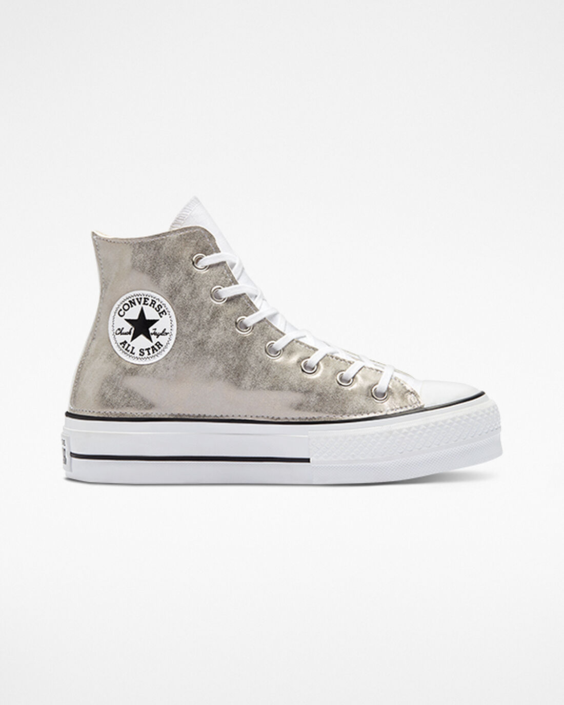 Women\'s Converse Chuck Taylor All Star Lift High Top Sneakers White | Australia-41835