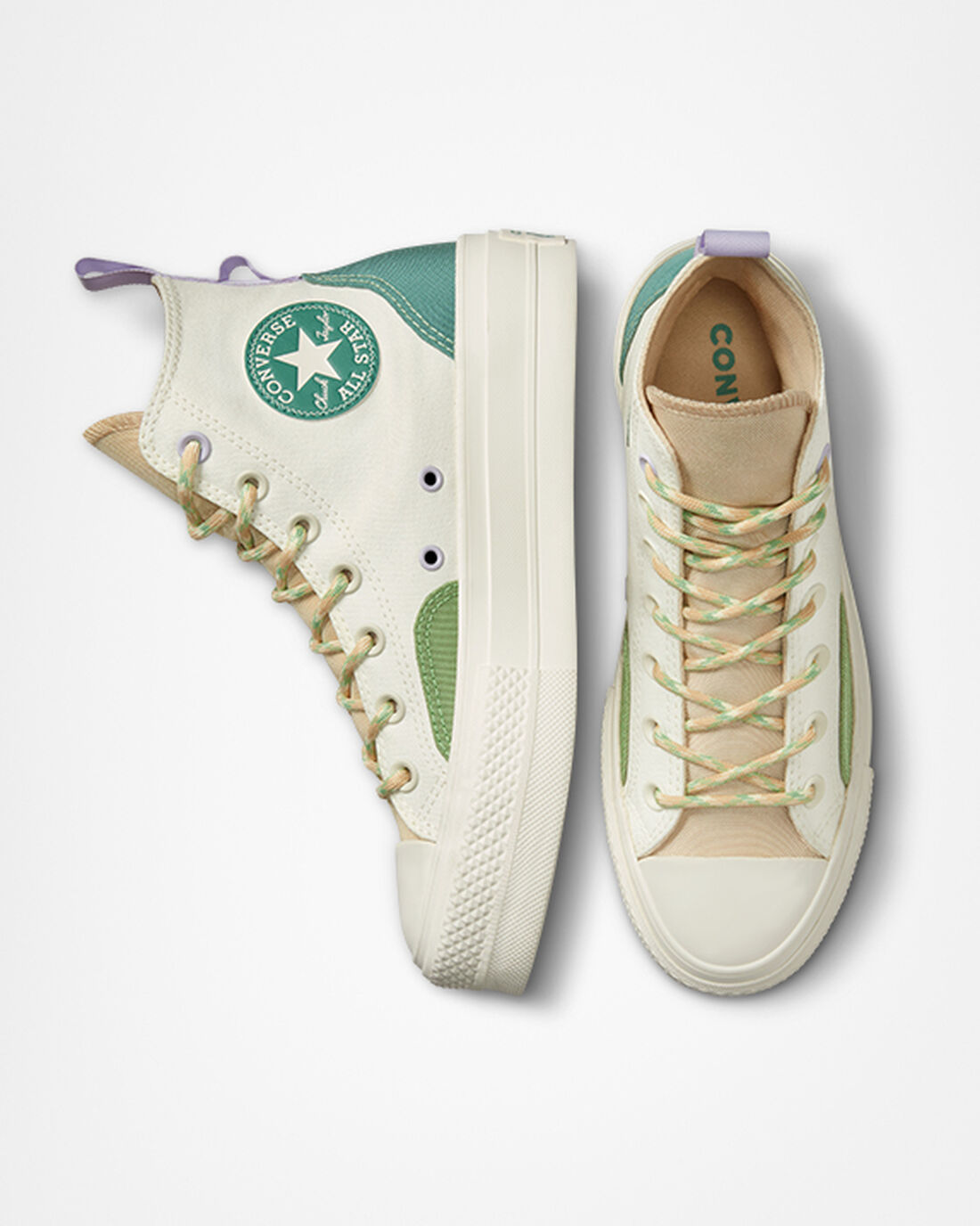 Women's Converse Chuck Taylor All Star Lift High Top Sneakers Beige | Australia-42638