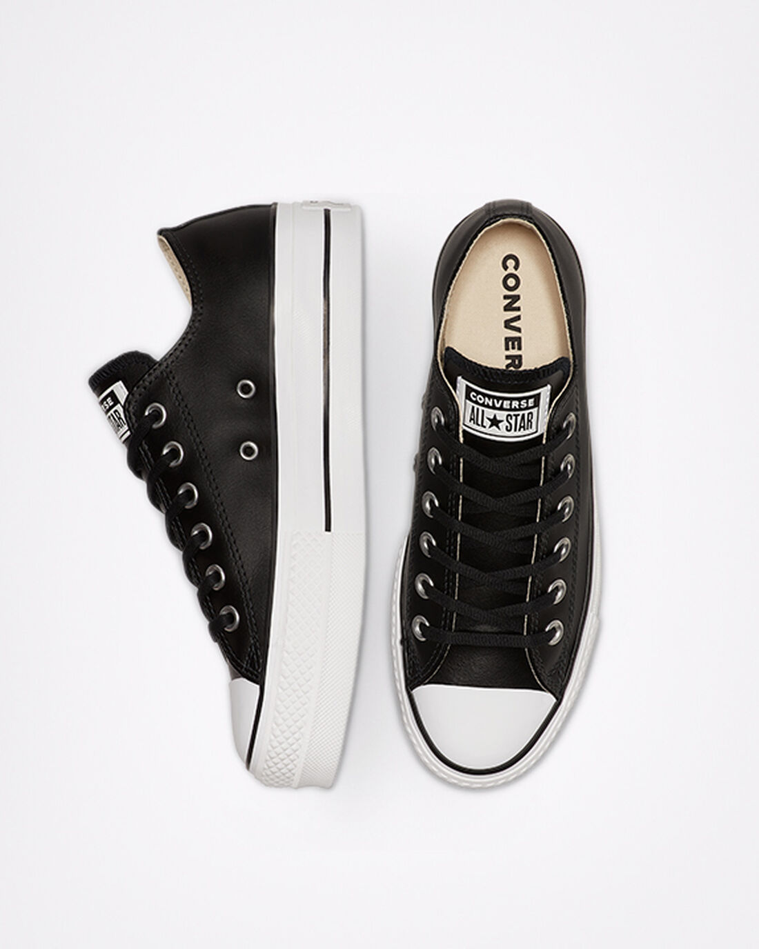 Women's Converse Chuck Taylor All Star Lift Platform Sneakers Black/White | Australia-60894