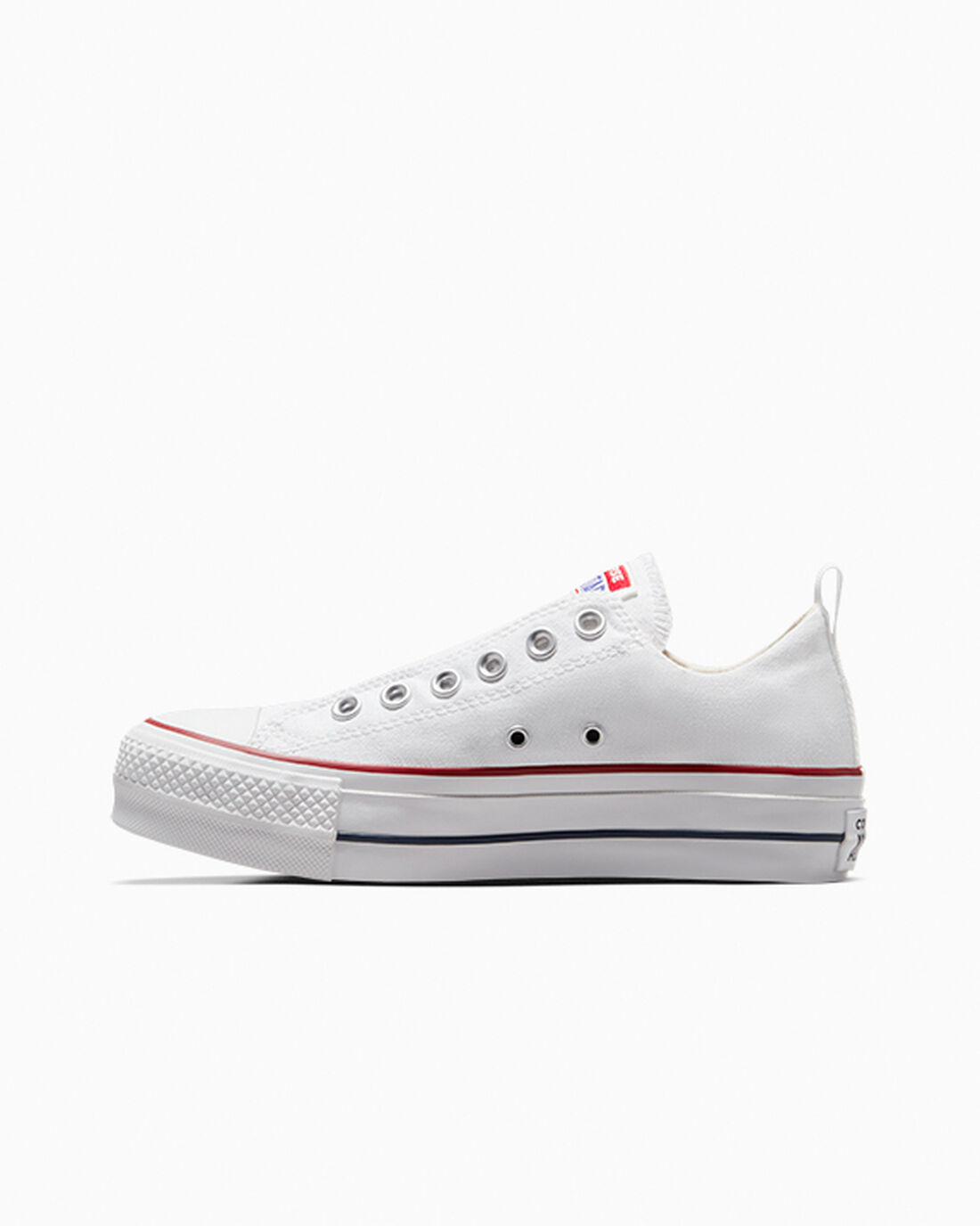 Women's Converse Chuck Taylor All Star Lift Sneakers White/Red/Blue | Australia-62405