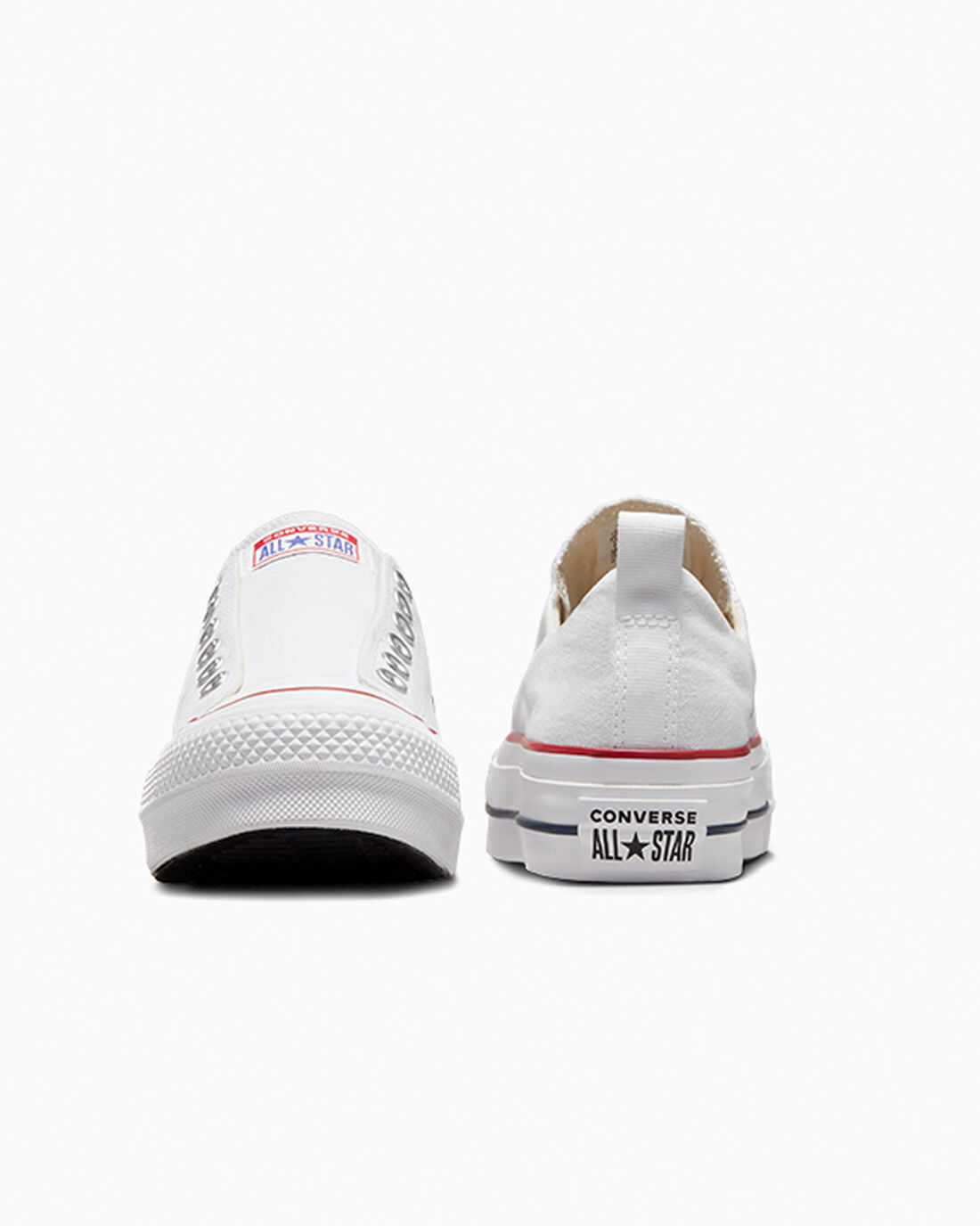 Women's Converse Chuck Taylor All Star Lift Sneakers White/Red/Blue | Australia-62405