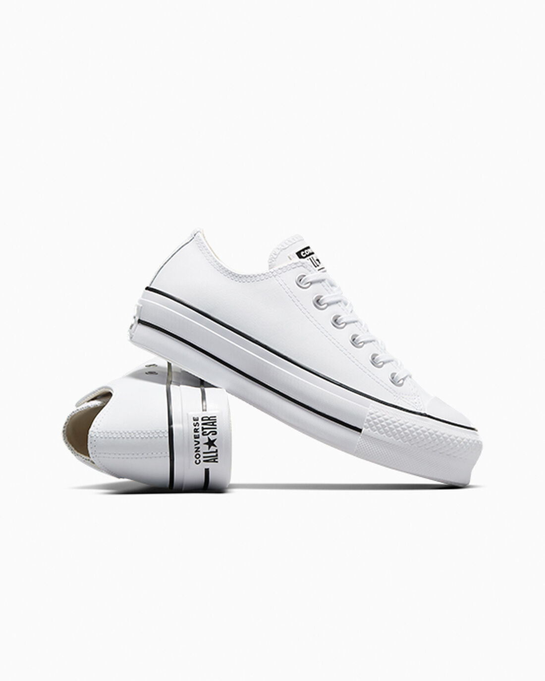 Women's Converse Chuck Taylor All Star Lift Platform Sneakers White/Black/White | Australia-64592