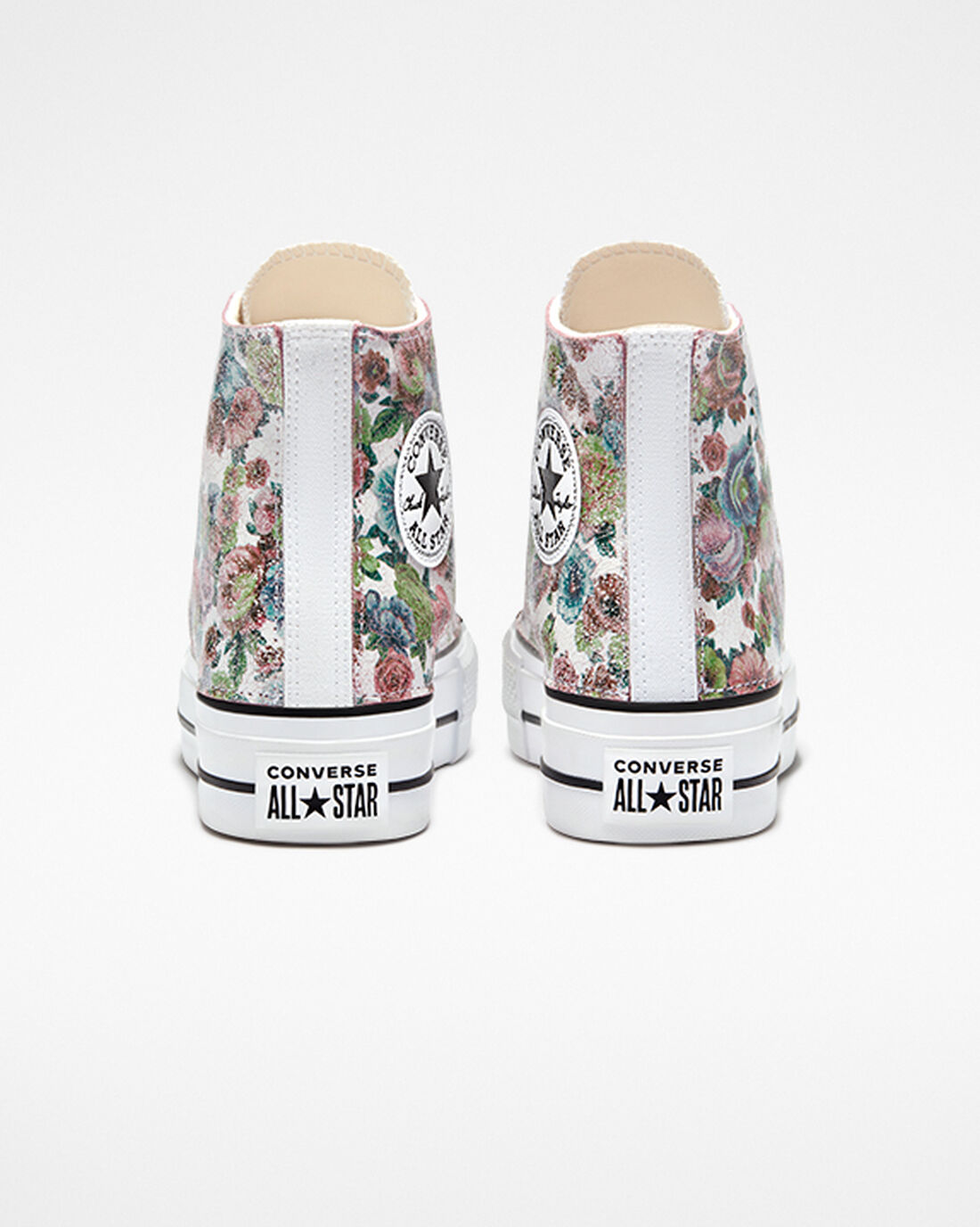 Women's Converse Chuck Taylor All Star Lift High Top Shoes Flower | Australia-71293