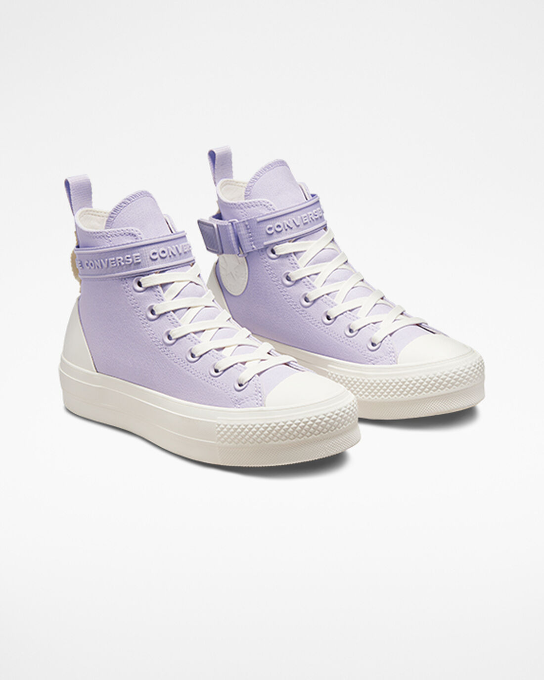 Women's Converse Chuck Taylor All Star Lift High Top Sneakers Purple/Purple | Australia-72853