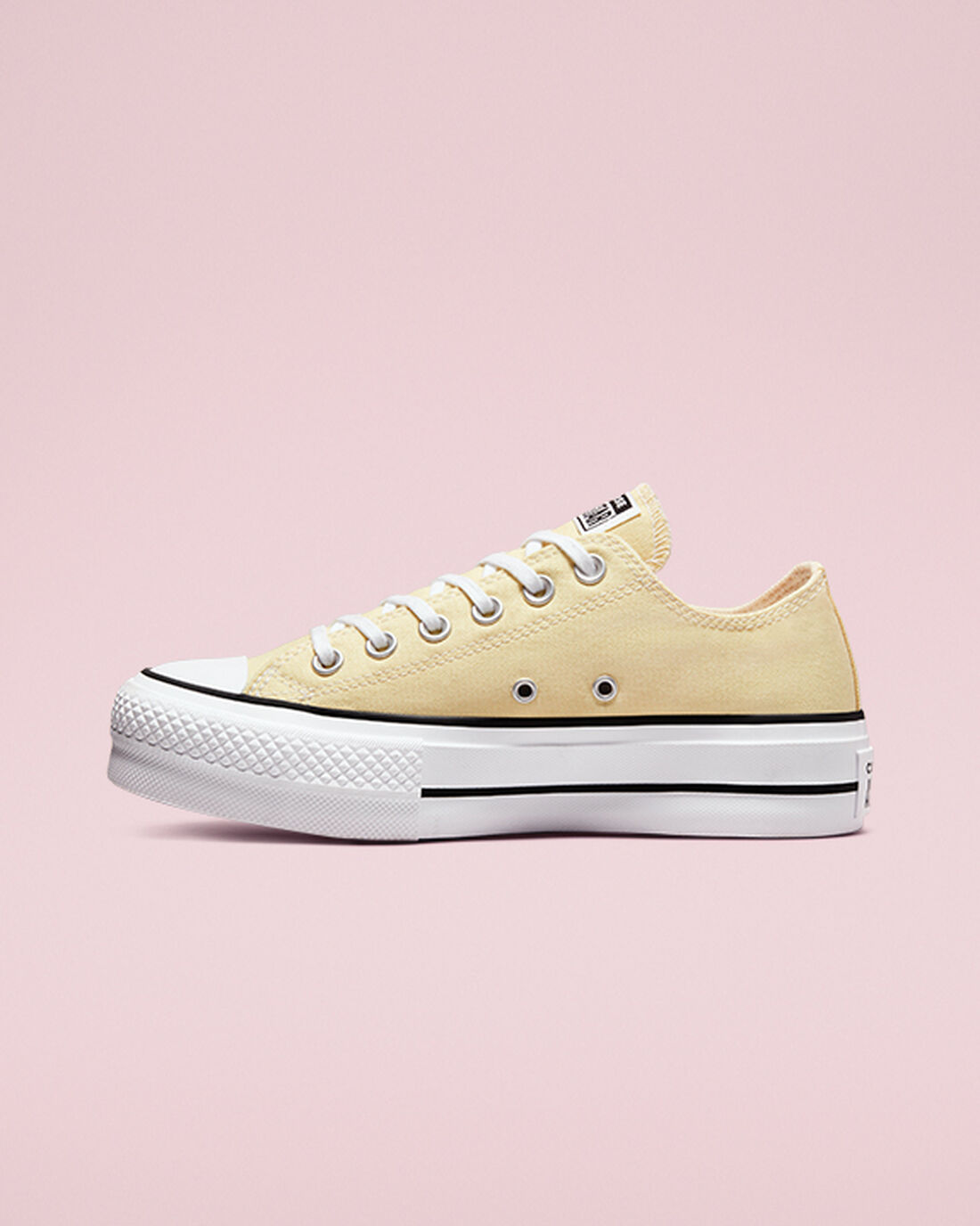 Women's Converse Chuck Taylor All Star Lift Sneakers Lemon/Black/White | Australia-86532