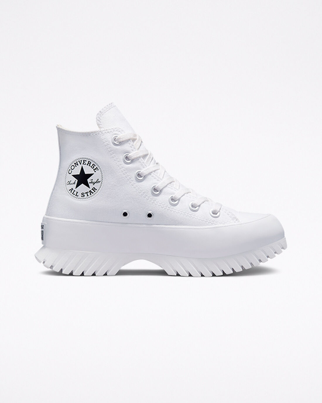 Women\'s Converse Chuck Taylor All Star Lugged 2.0 High Top Sneakers White/Black | Australia-87961