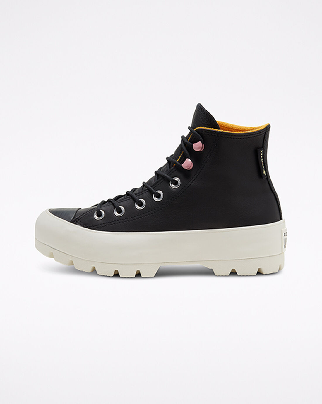 Women's Converse Chuck Taylor All Star Lugged Winter High Top Sneakers Black/Yellow | Australia-89631