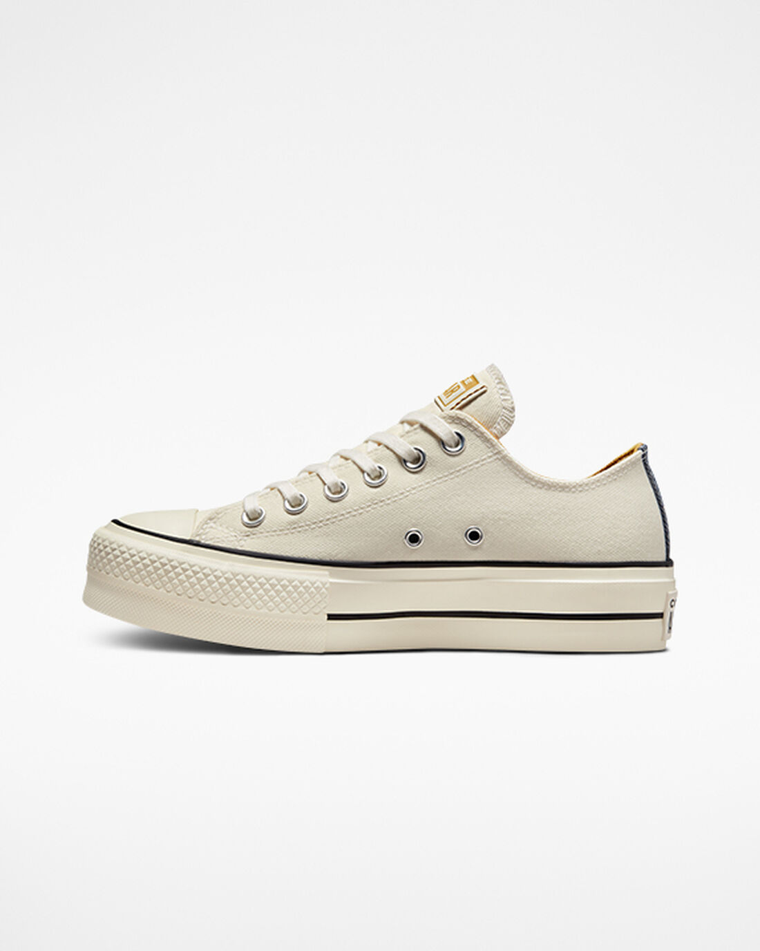 Women's Converse Chuck Taylor All Star Lift Platform Shoes Beige/Navy/Orange | Australia-95437