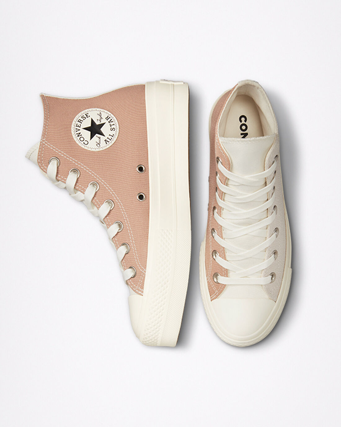 Women's Converse Chuck Taylor All Star Lift High Top Sneakers Hemp/Desert Sand/Egret | Australia-96024