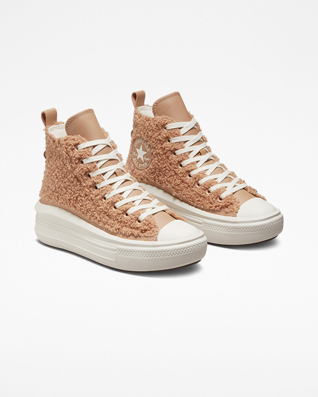 Women's Converse Chuck Taylor All Star Move High Top Sneakers Brown | Australia-27498