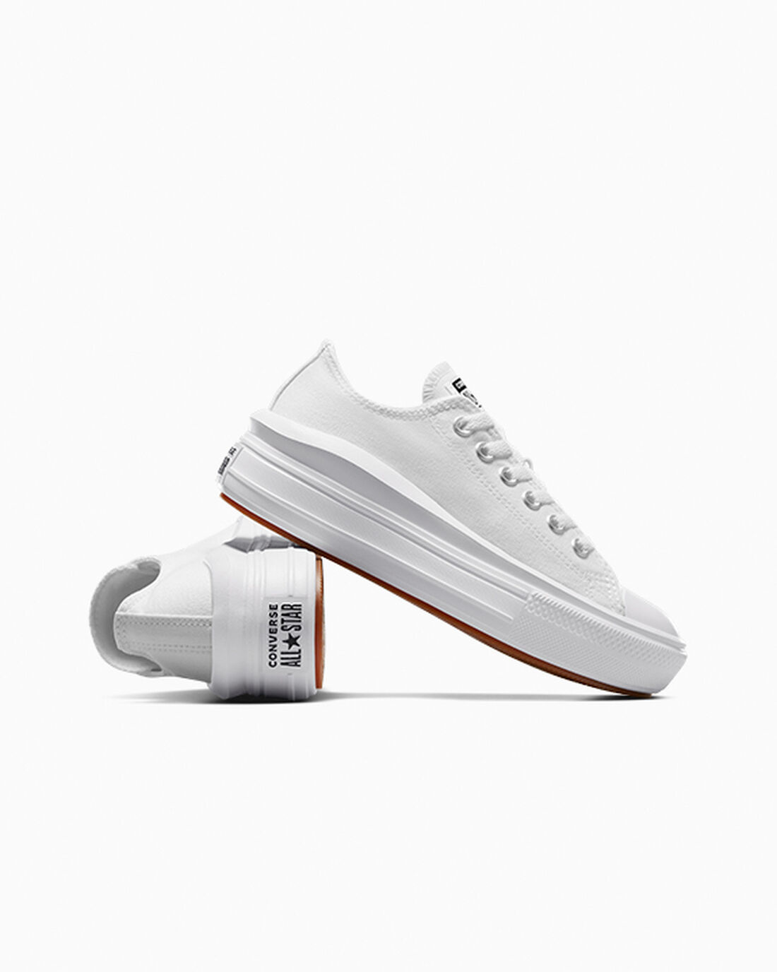 Women's Converse Chuck Taylor All Star Move Sneakers White | Australia-56479