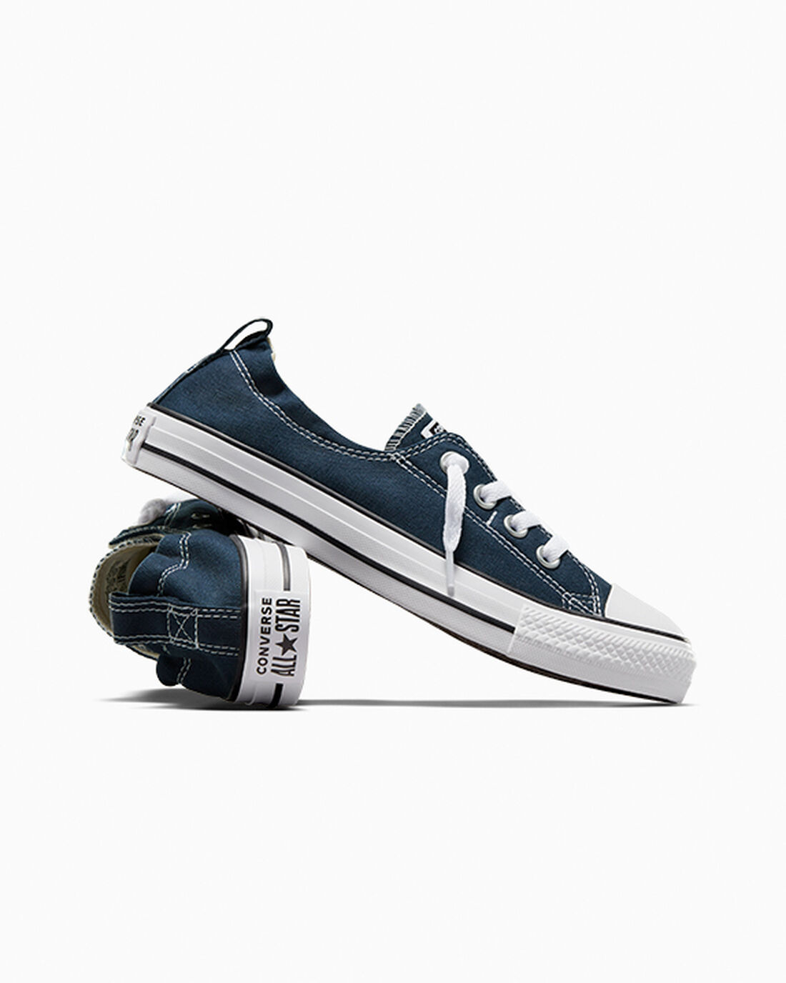 Women's Converse Chuck Taylor All Star Shoreline Slip On Navy | Australia-06814