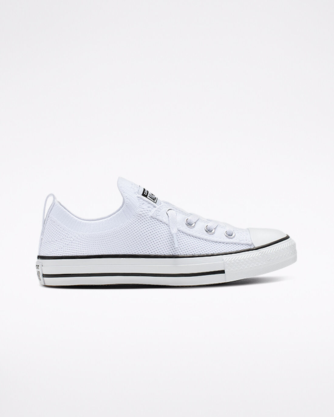 Women\'s Converse Chuck Taylor All Star Shoreline Knit Sneakers White/Black/White | Australia-87652