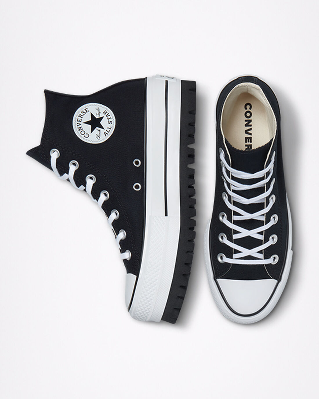 Women's Converse Chuck Taylor All Star Trek Platform Shoes Black | Australia-08961