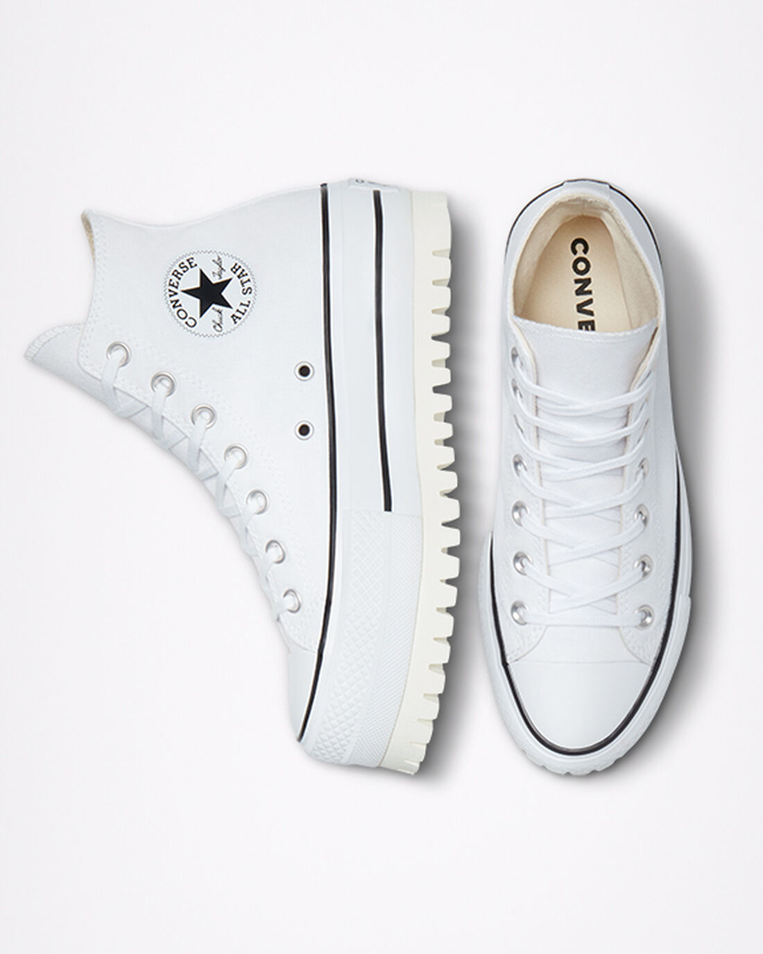 Women's Converse Chuck Taylor All Star Trek Platform Shoes White | Australia-65207