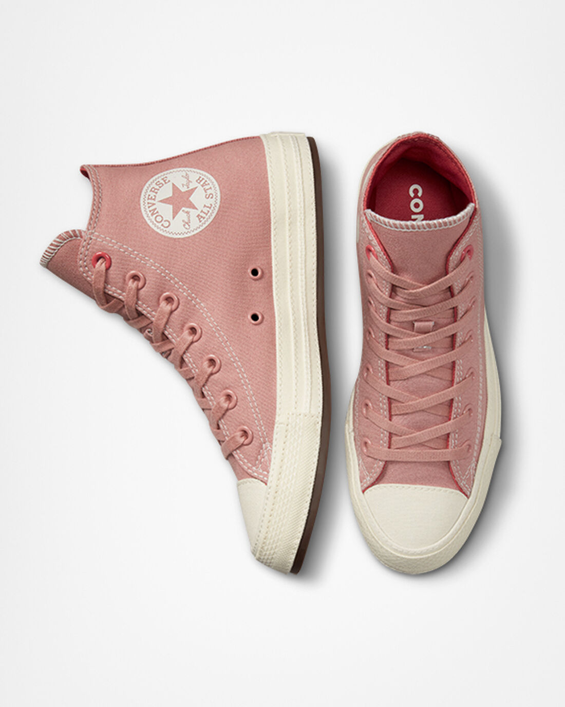 Women's Converse Chuck Taylor All Star Tonal Canvas High Top Sneakers Pink | Australia-94280