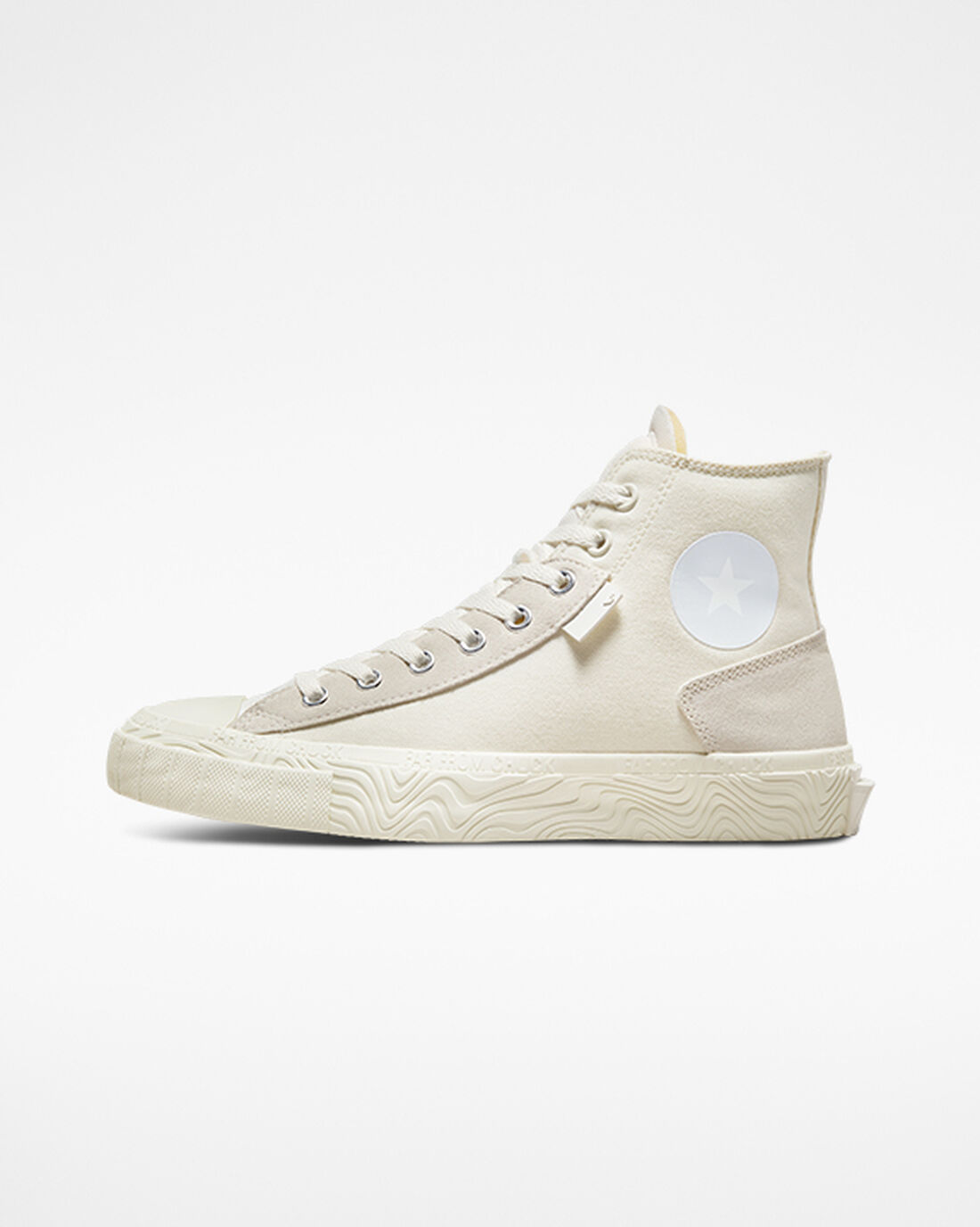 Women's Converse Chuck Taylor Alt Star Wavy High Top Sneakers Beige/White | Australia-71593