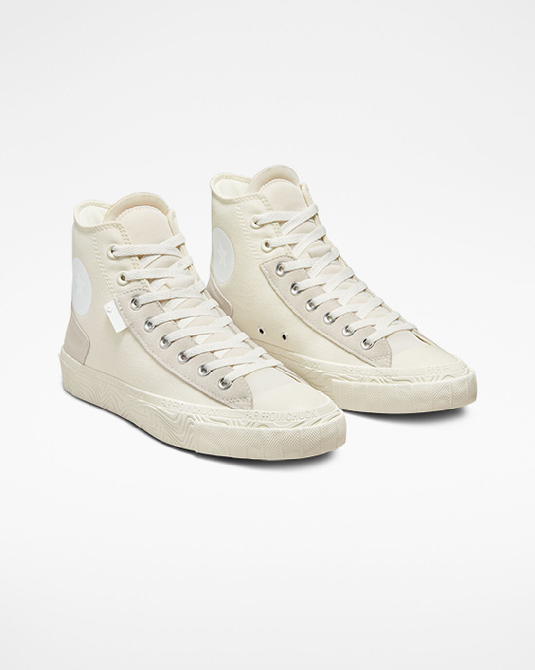 Women's Converse Chuck Taylor Alt Star Wavy High Top Sneakers Beige/White | Australia-71593