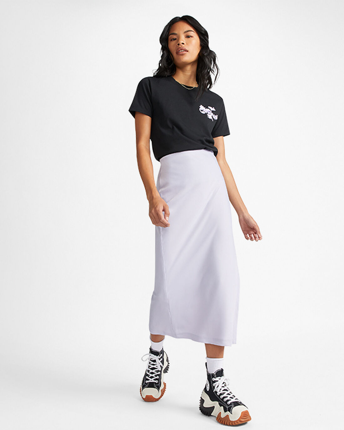 Women's Converse Dreamer Graphic T-Shirts Black | Australia-79482