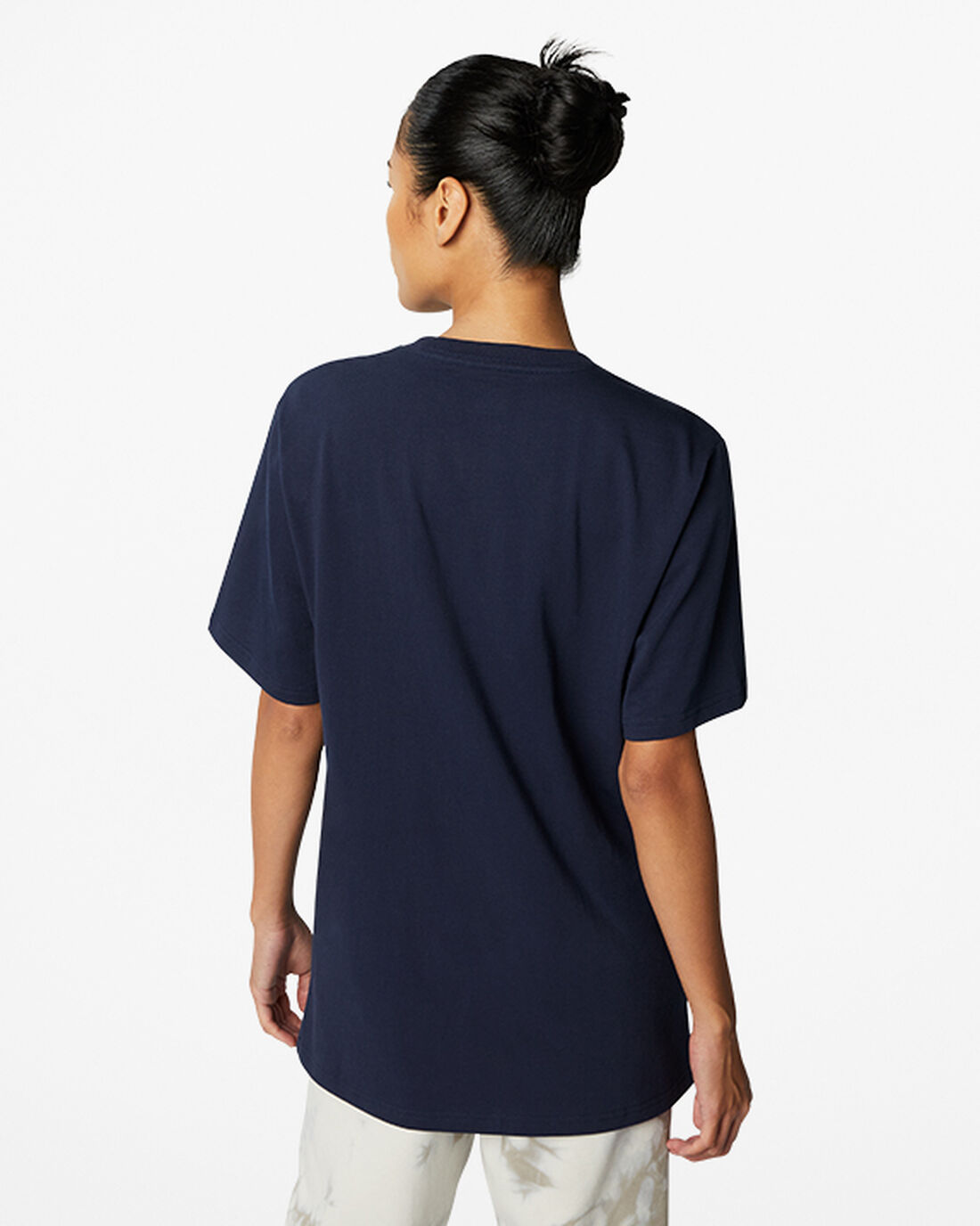 Women's Converse Go-To All Star Patch Standard Fit T-Shirts Obsidian | Australia-62718