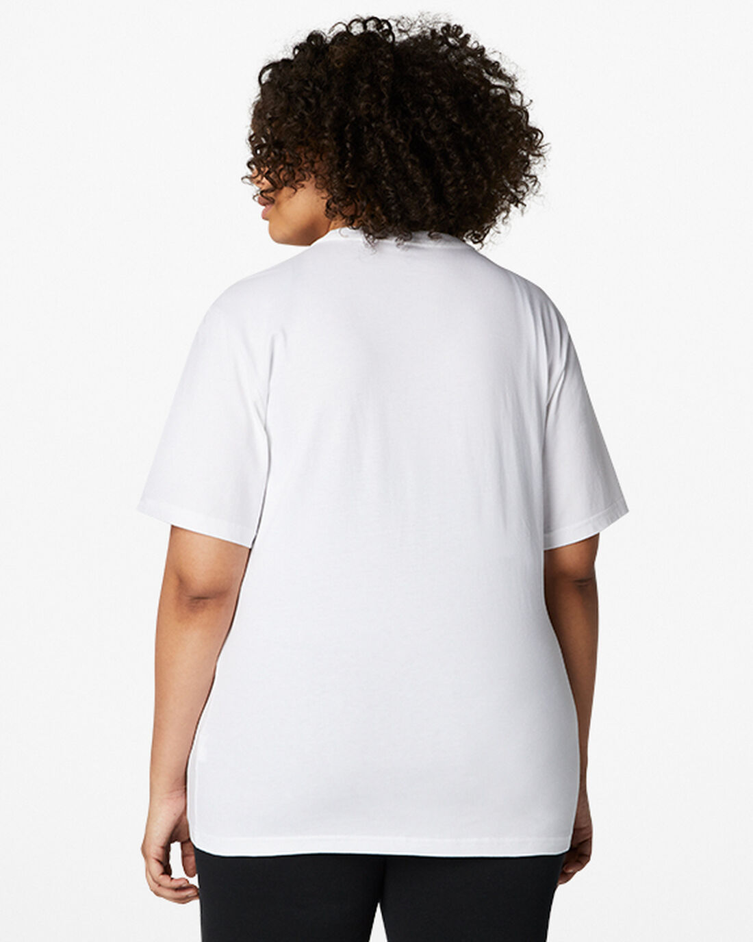 Women's Converse Go-To Chuck Taylor Classic Patch Standard Fit T-Shirts White | Australia-16795