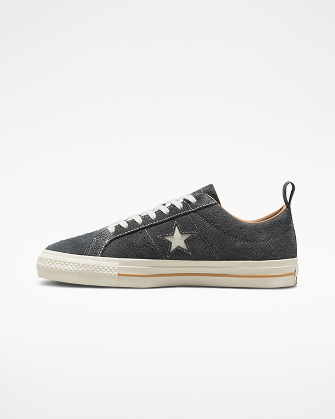 Women's Converse One Star Pro Vintage Suede Skate Shoes Grey/Brown | Australia-92836