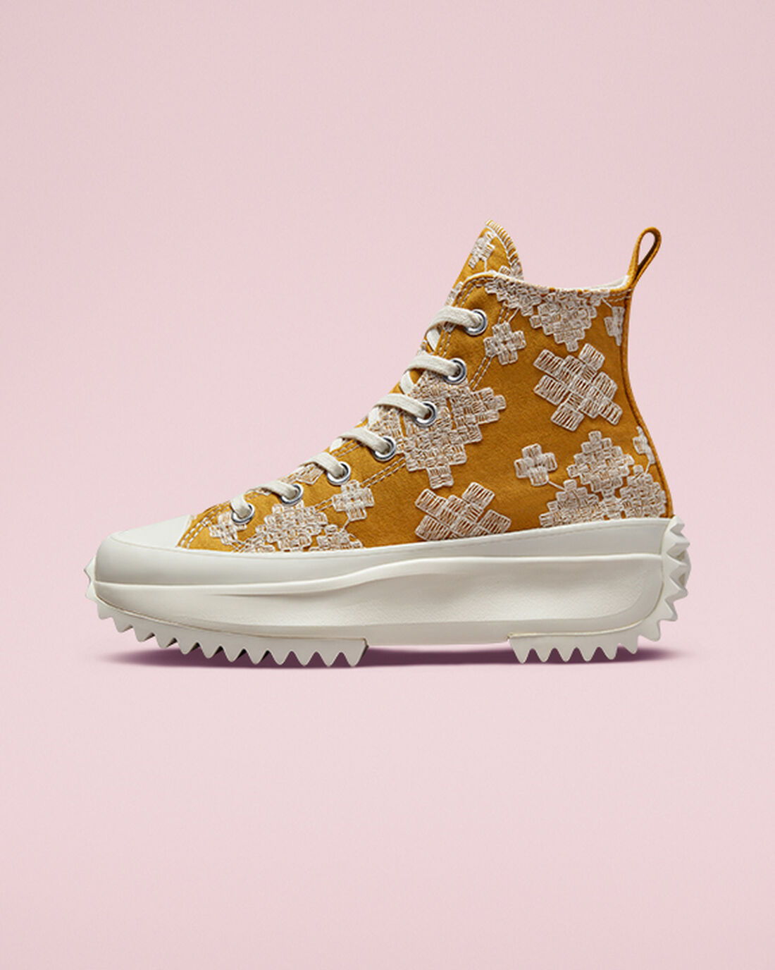 Women's Converse Run Star Hike High Top Sneakers Gold | Australia-23640