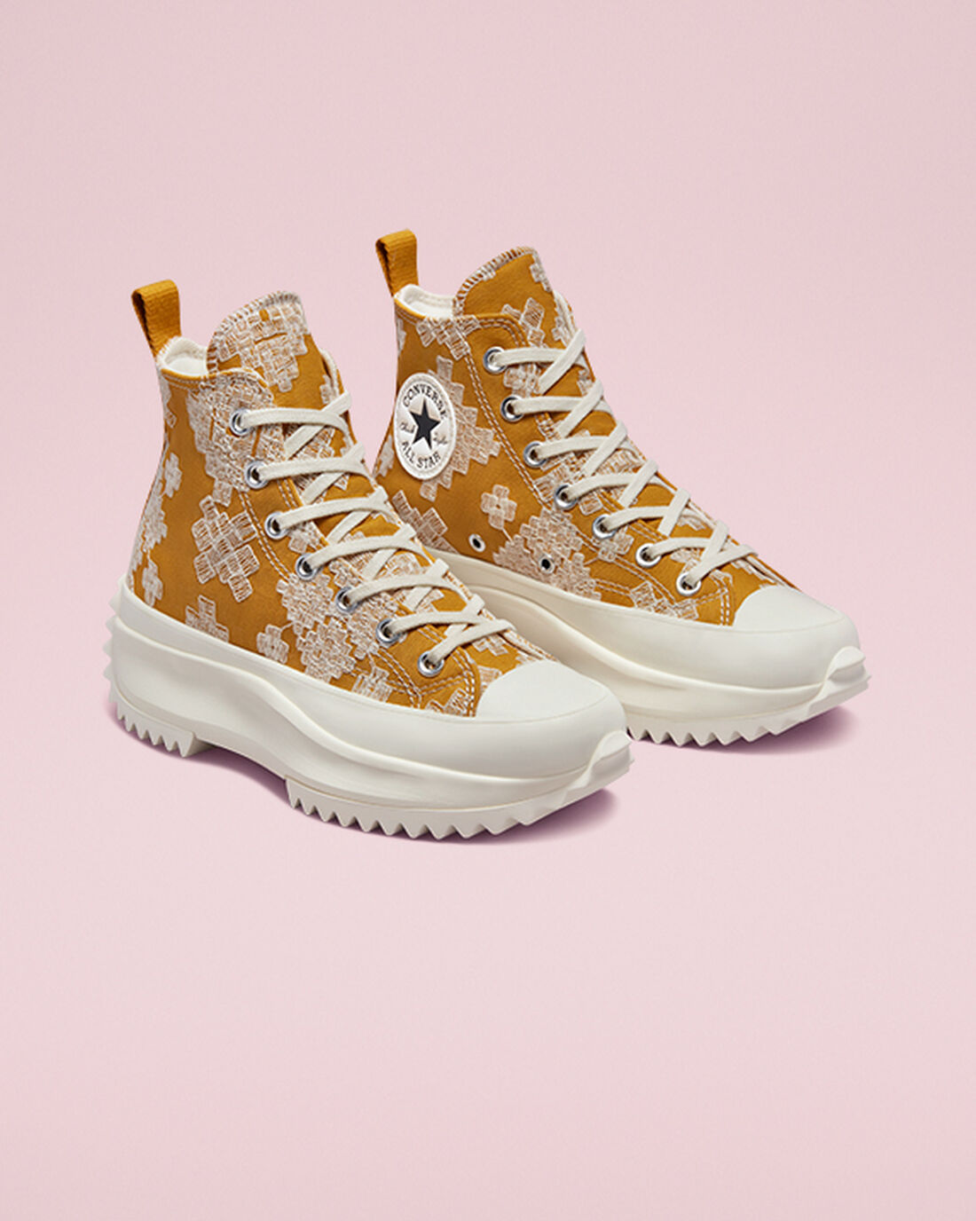 Women's Converse Run Star Hike High Top Sneakers Gold | Australia-23640