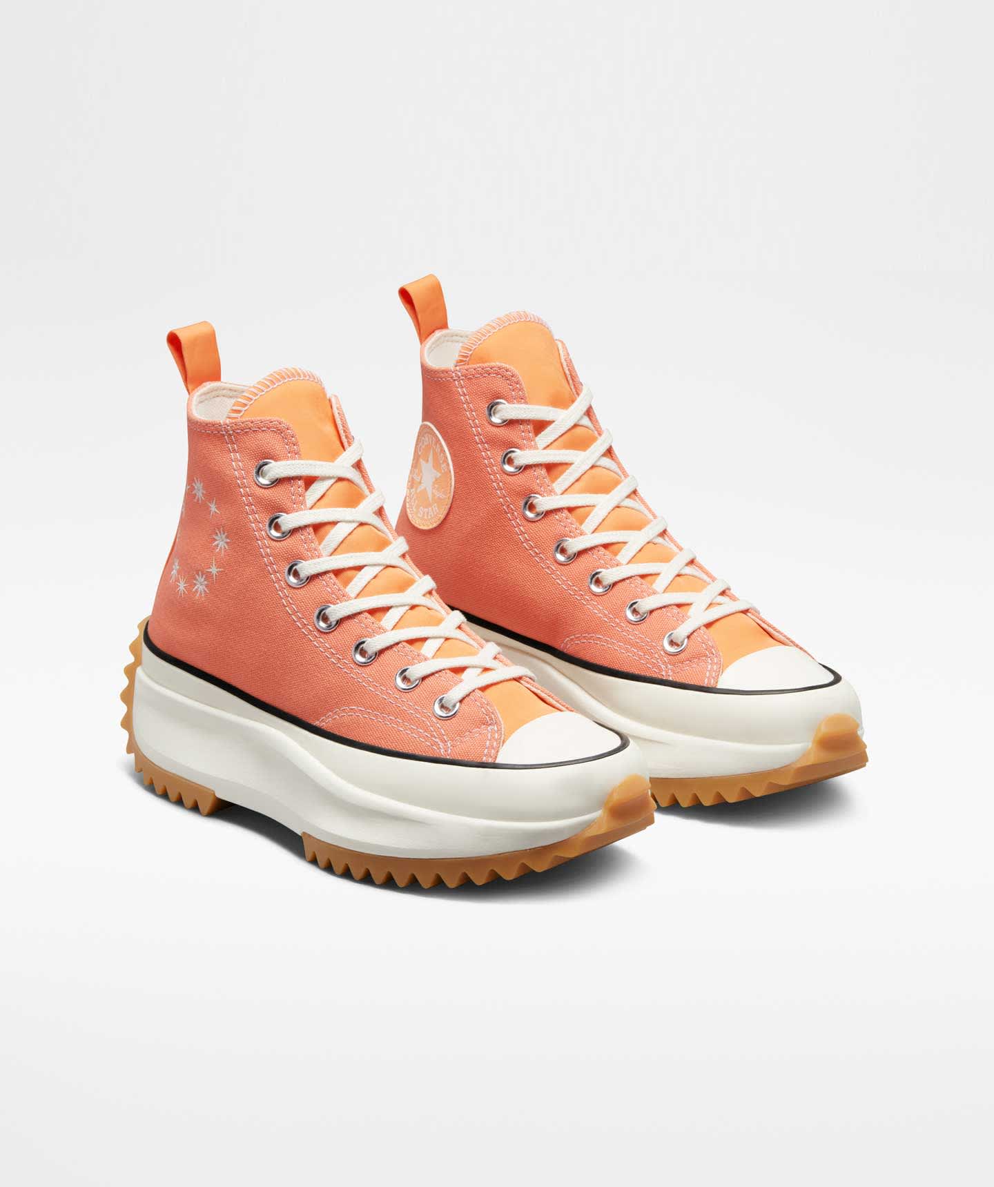 Women's Converse Run Star Hike High Top Sneakers Orange | Australia-56371