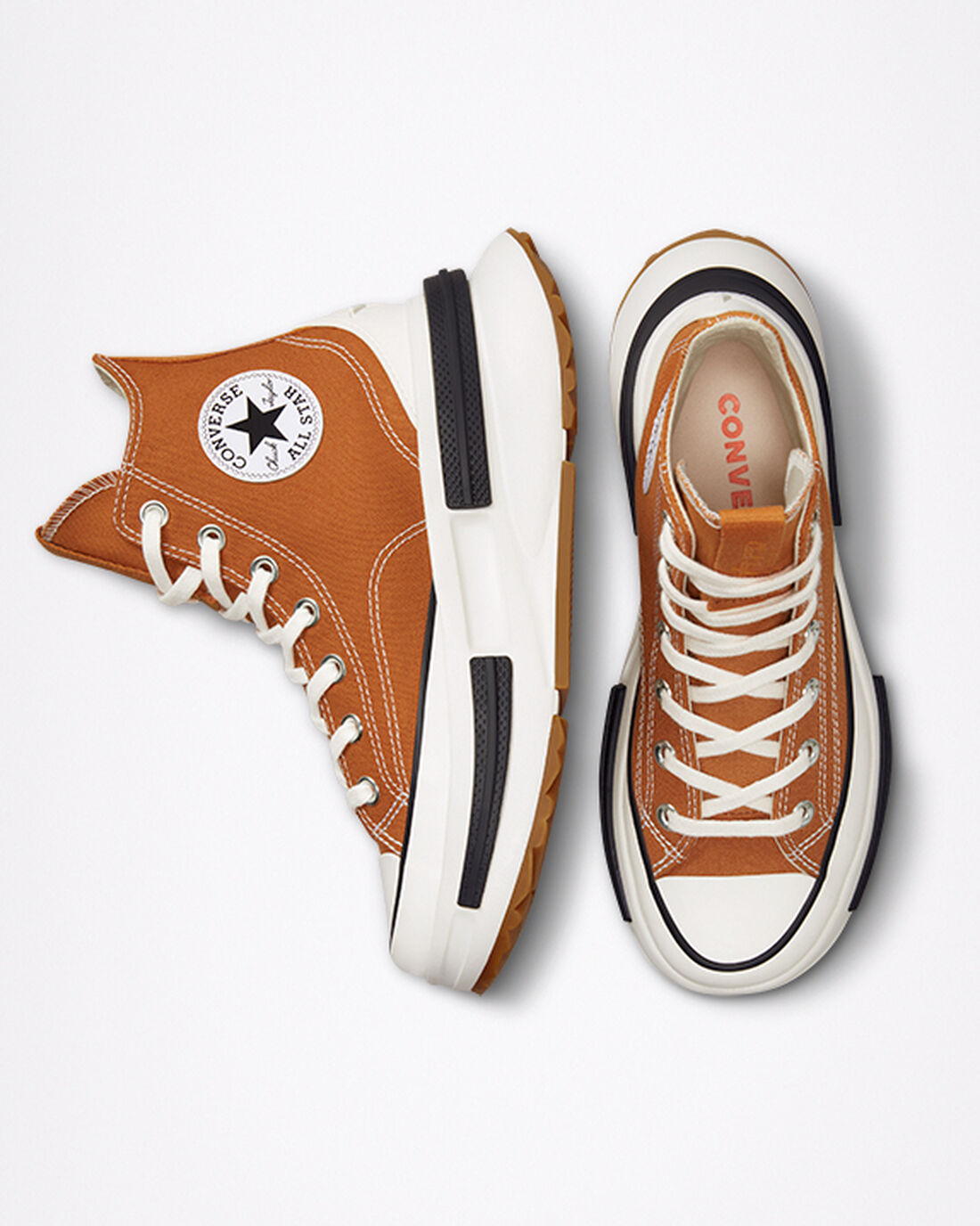 Women's Converse Run Star Legacy CX High Top Sneakers Brown/Black | Australia-97823