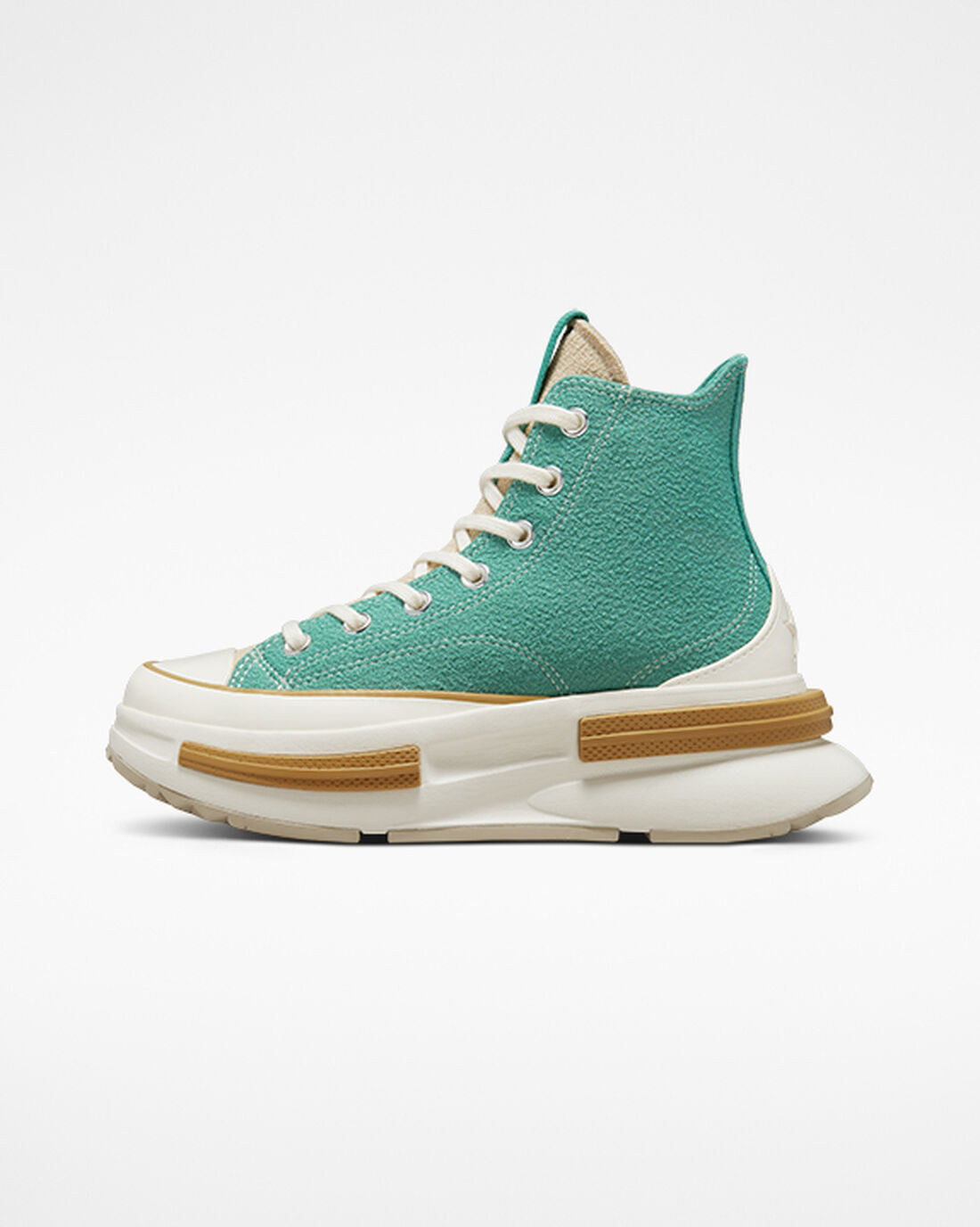 Women's Converse Run Star Legacy CX Textured High Top Shoes Green | Australia-21689