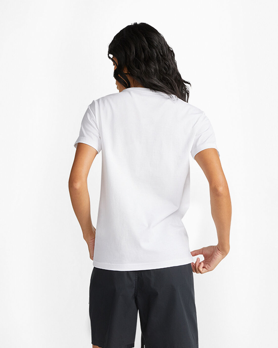 Women's Converse Sneaker Graphic Slim-Fit T-Shirts White | Australia-90713