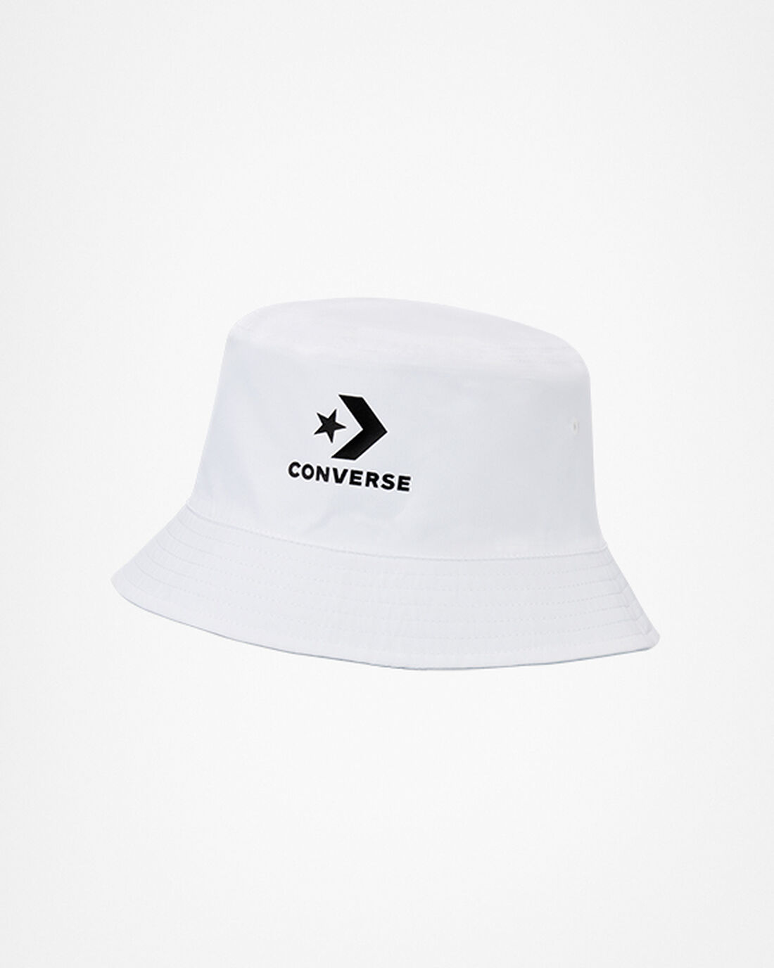 Women's Converse Star Chevron Logo Reversible Bucket Hats White | Australia-60915