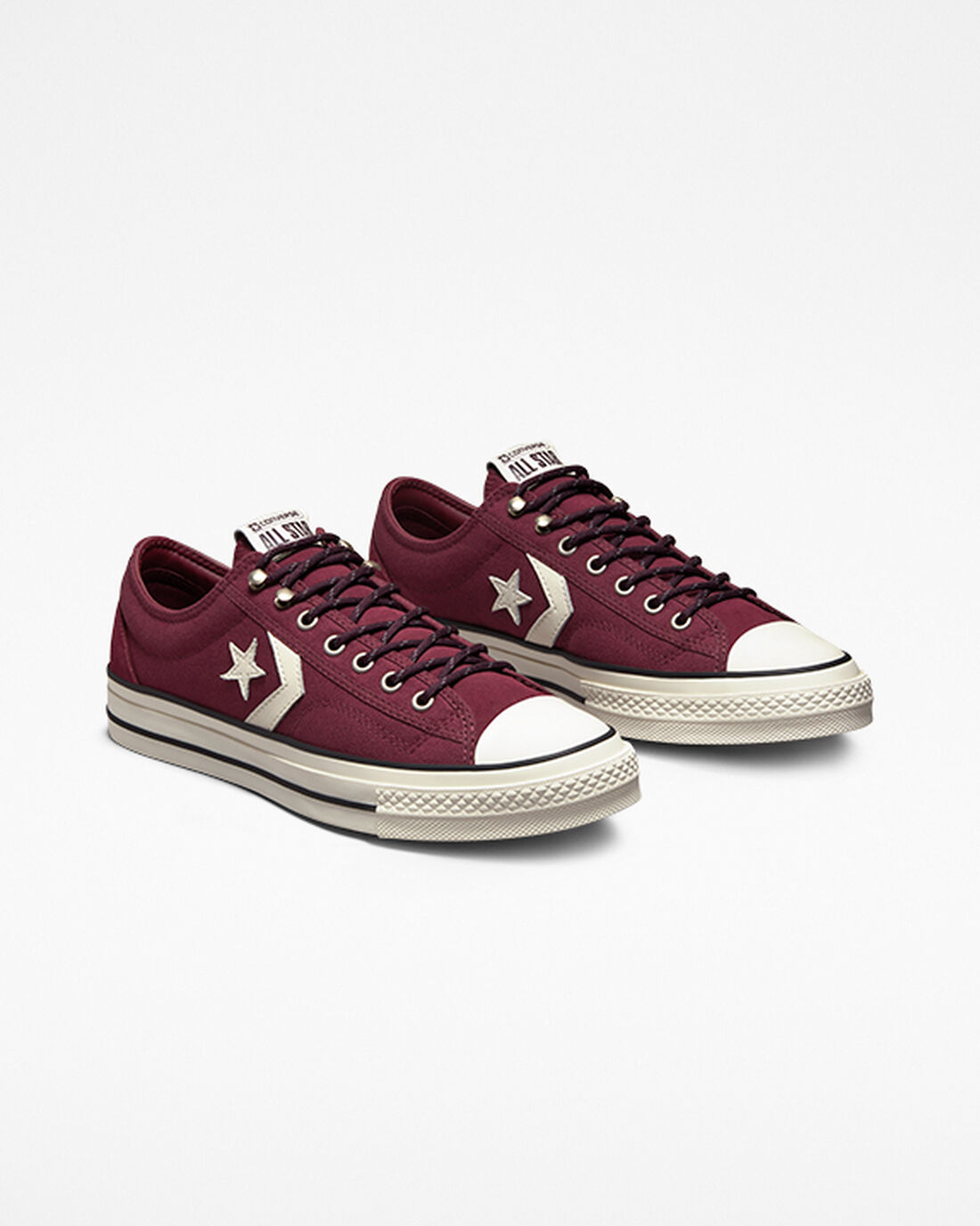 Women's Converse Star Player 76 Retro Hike Sneakers Deep Burgundy/Black | Australia-68053