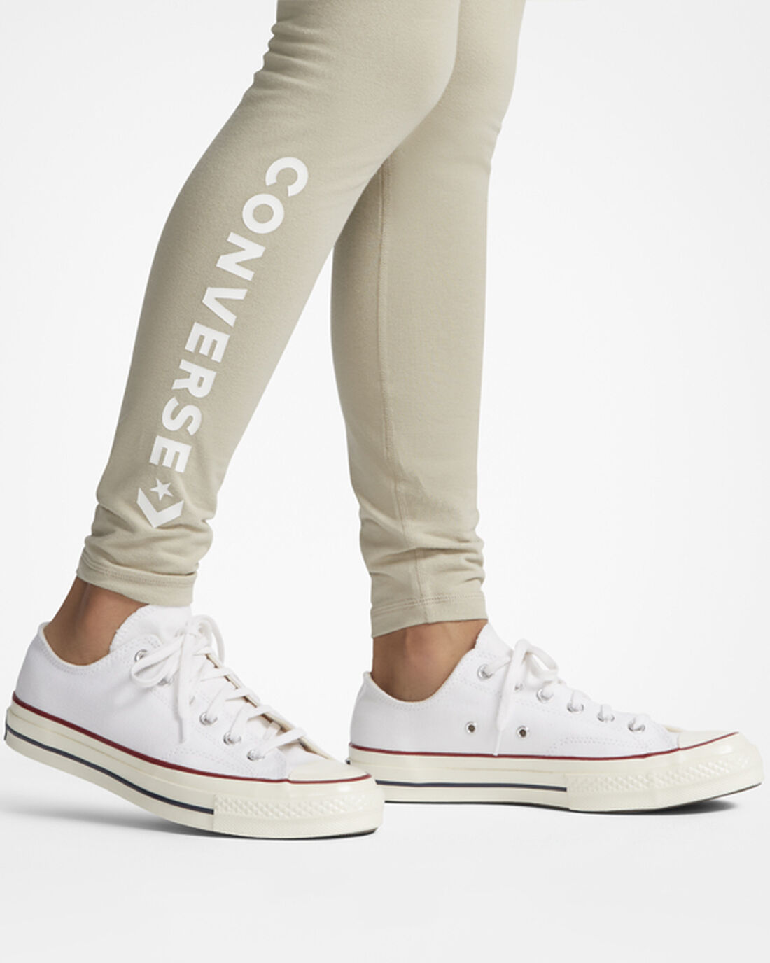 Women's Converse Wordmark Legging Pants Grey | Australia-41736