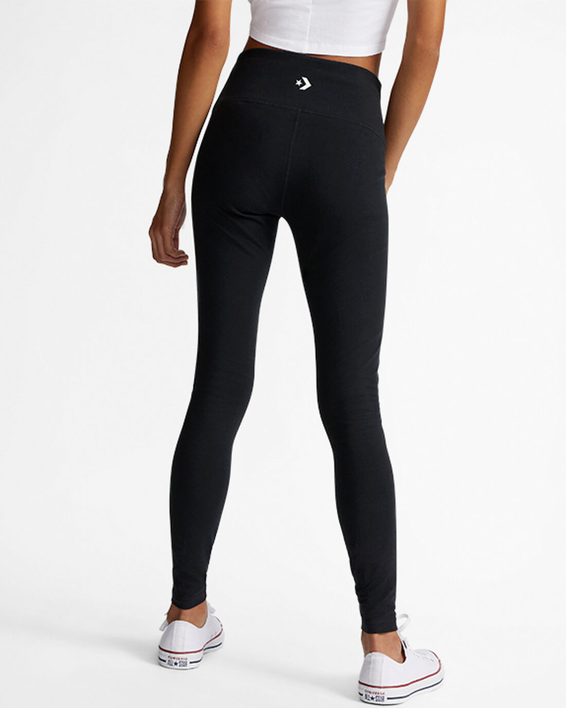 Women's Converse Wordmark Legging Pants Black | Australia-61593