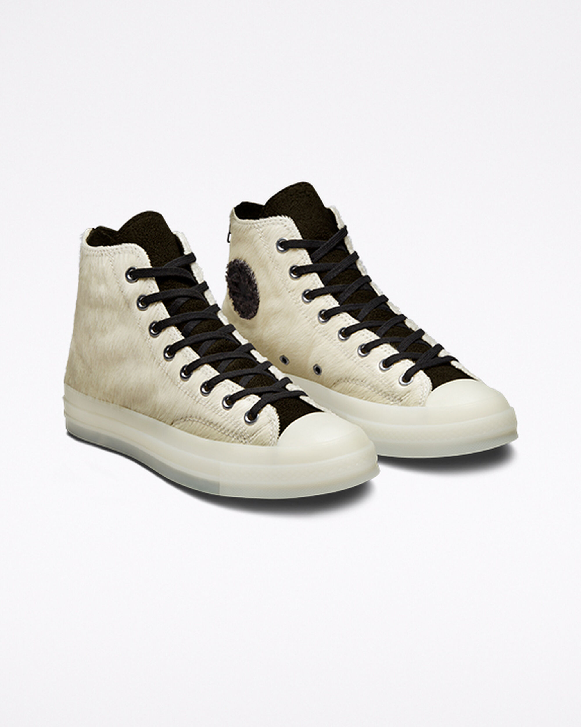 Women's Converse x CLOT Chuck 70 High Top Sneakers White/Black/White | Australia-61092